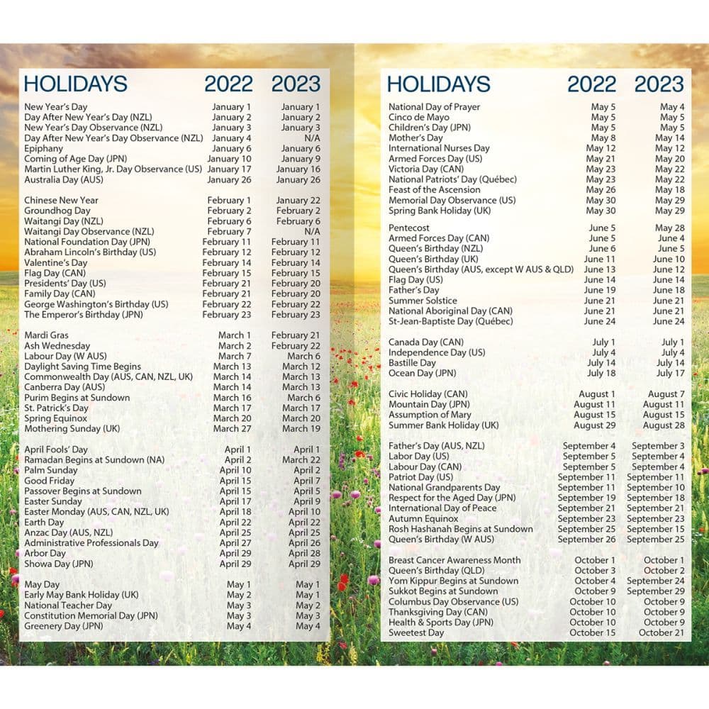 Bible Verses 2022 Two Year Planner - Calendars.com