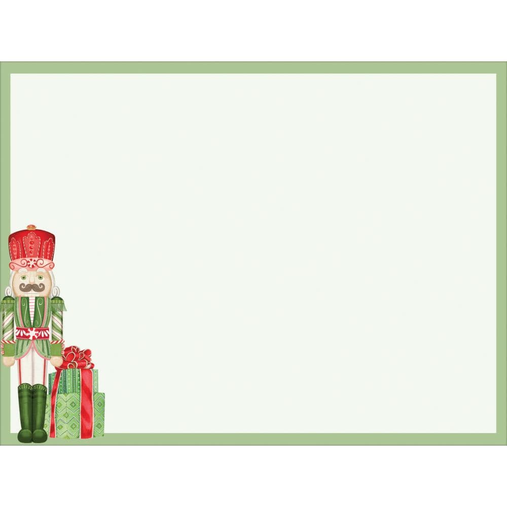 Merry Nutcrackers Luxe Christmas Cards by Nicole Tamarin Second Alternate Image