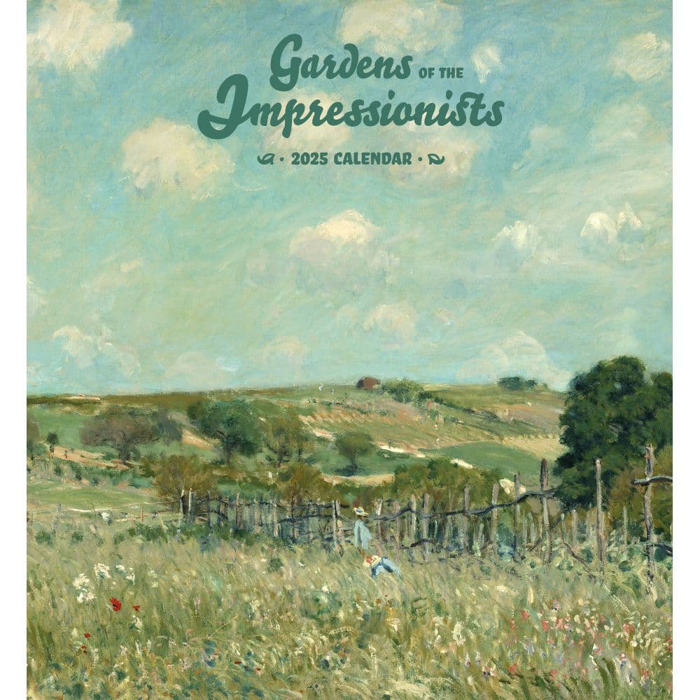 Gardens of the Impressionists 2025 Wall Calendar Main Image