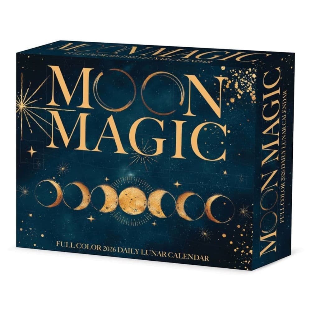 image Moon Magic 2026 Desk Calendar Main Product Image