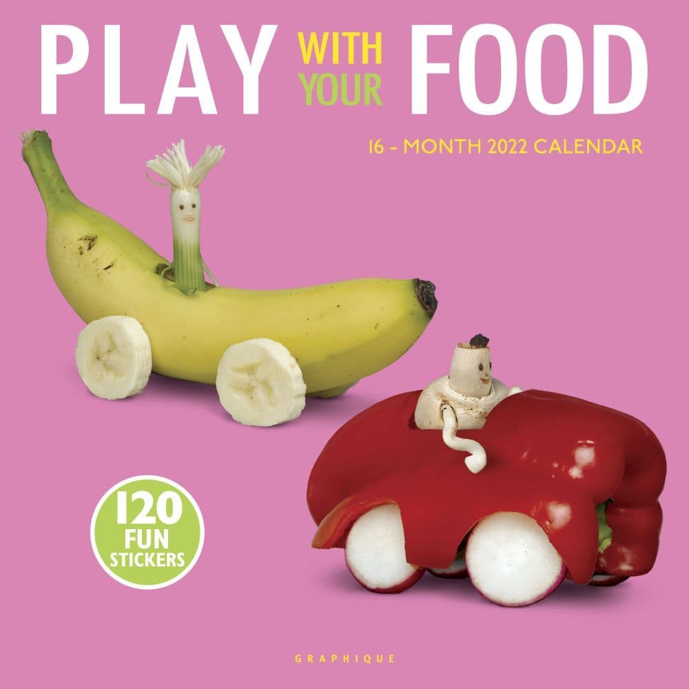 Play With Your Food 2022 Wall Calendar Calendars Com