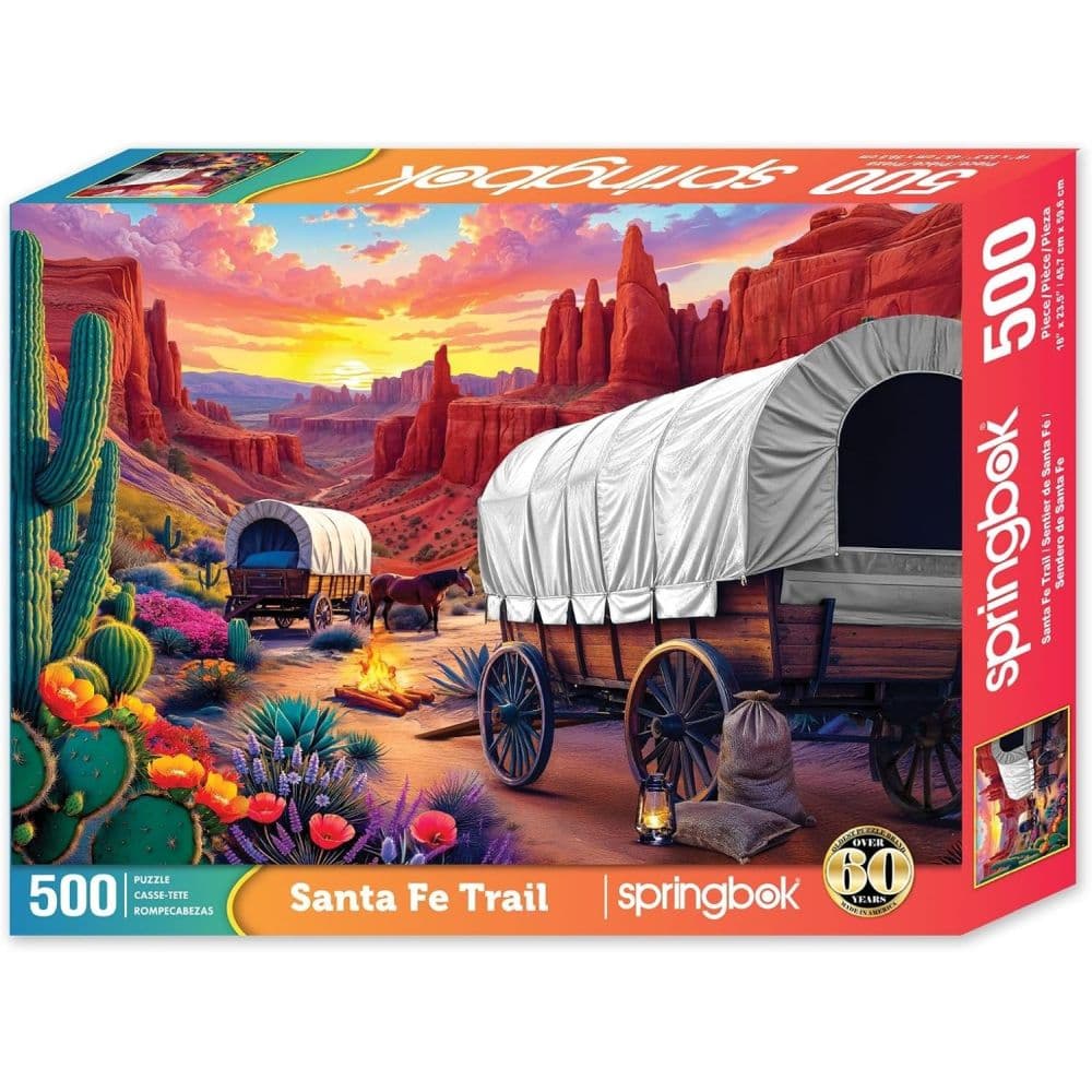 image Santa Fe Trail 500 Piece Puzzle Main Product Image