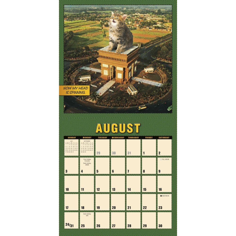 Catzilla Calendar 2025