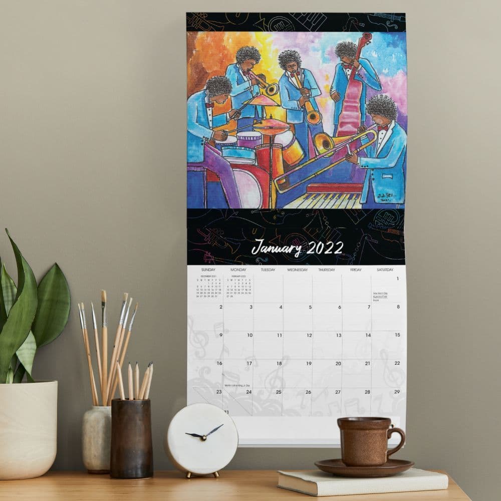 All That Jazz 2022 Wall Calendar - Calendars.com