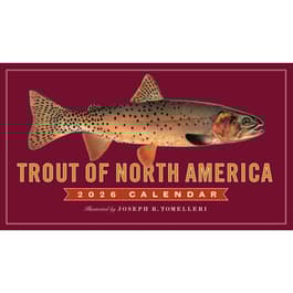 image Trout of North America 2026 Wall Calendar Main Image