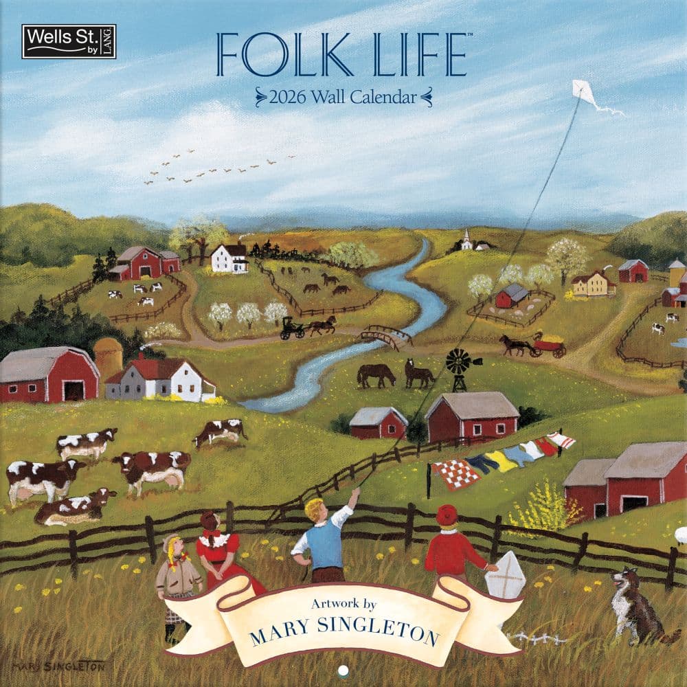 Folk Life 2026 Wall Calendar_Main Image