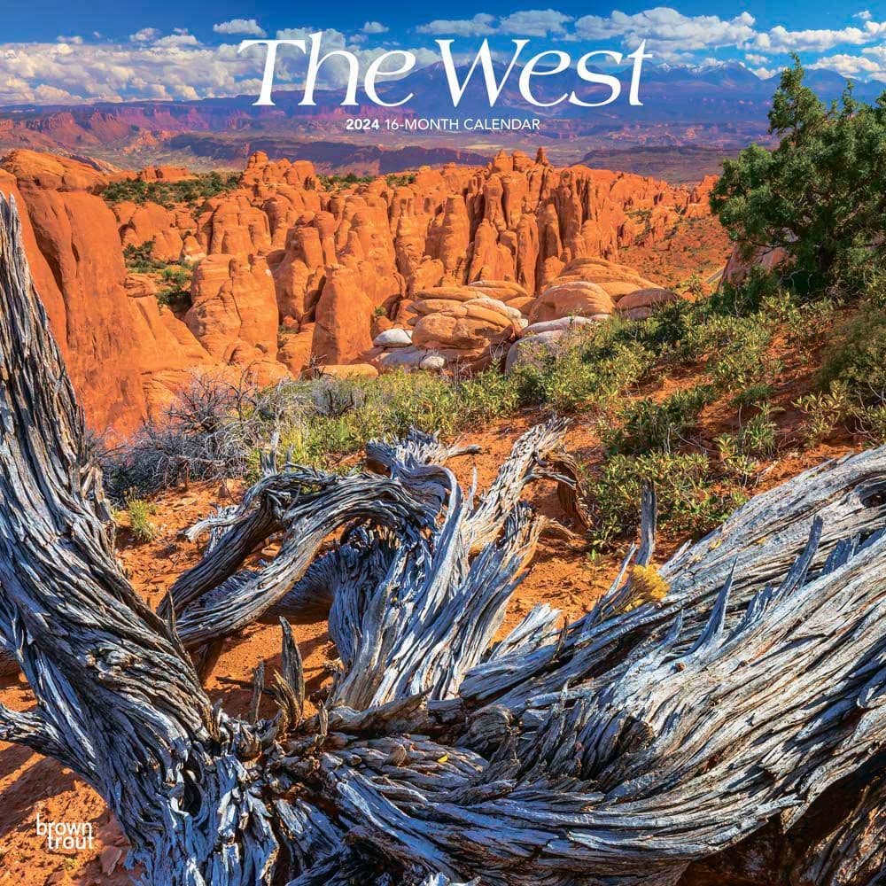 West 2024 Wall Calendar