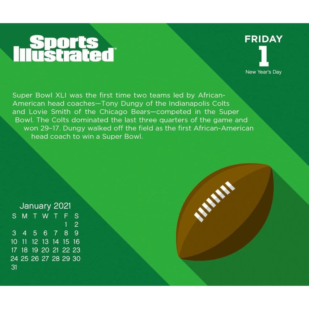 SI Sports Desk Calendar - Calendars.com