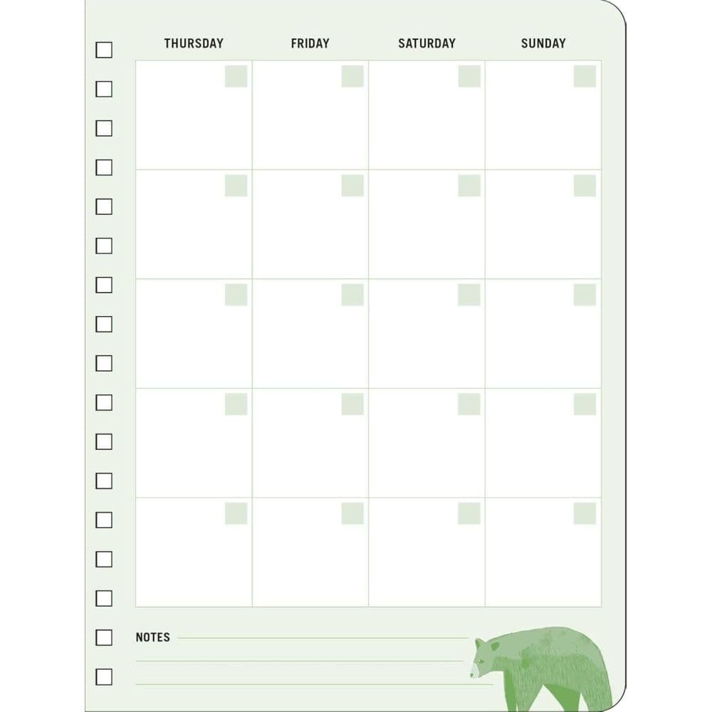 National Parks Art Undated Planner Seventh Alternate Image
