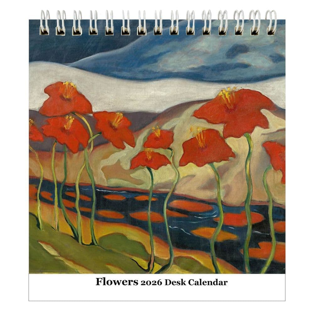 Flowers 2026 Easel Desk Calendar Main Product Image