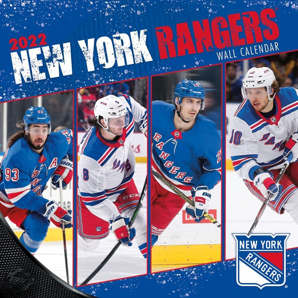 New York Rangers 2022 calendars