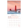 image Lighthouses 2025 Wall Calendar February