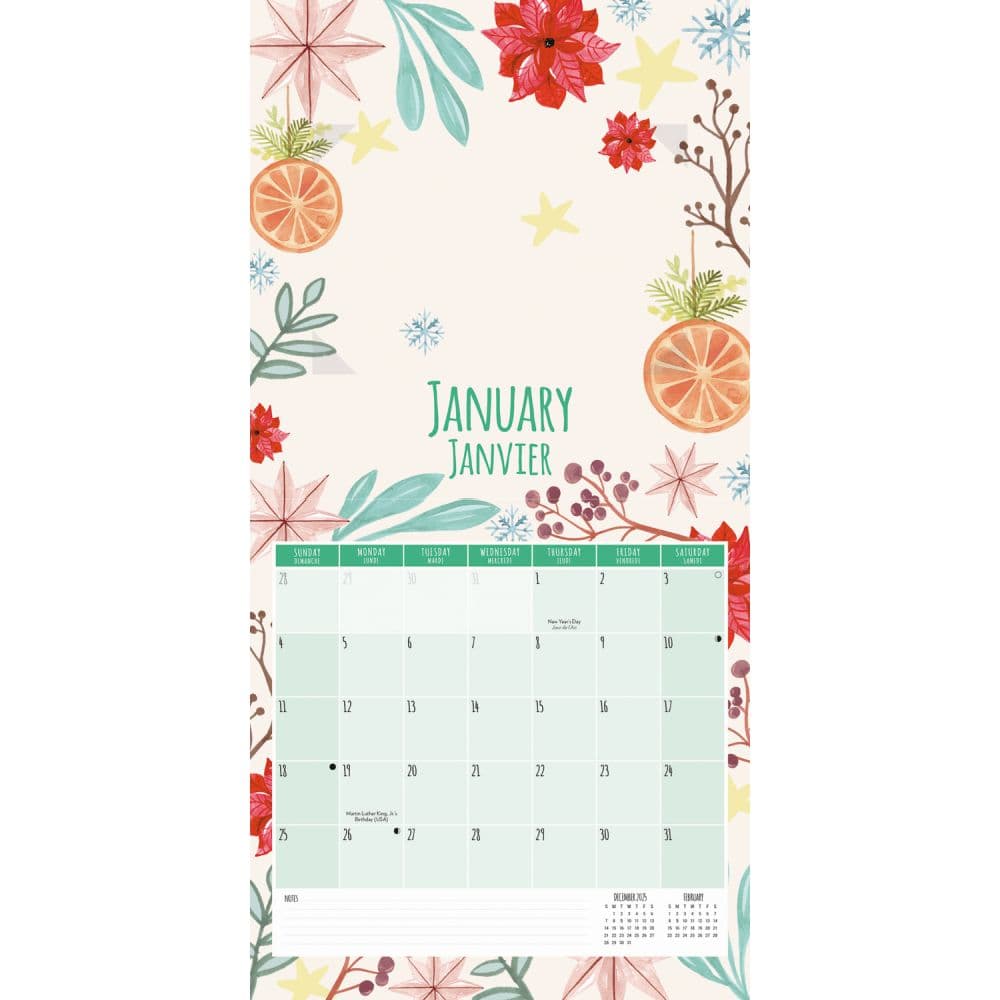 My Family Photos Magnetic 2026 Wall Calendar Second Alternate Image