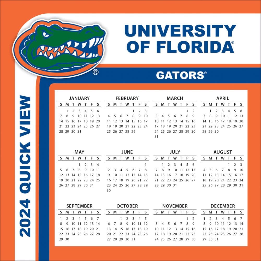 Florida Gators 2024 Desk Calendar