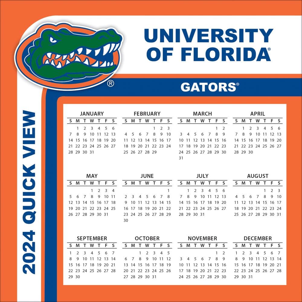 Florida Gators 2024 Desk Calendar Fourth Alternate Image width=&quot;1000&quot; height=&quot;1000&quot;