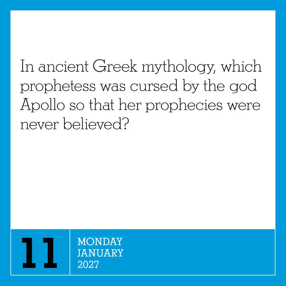 365 Days of Amazing Trivia 2027 Page-A-Day Desk Calendar Second Alternate Image