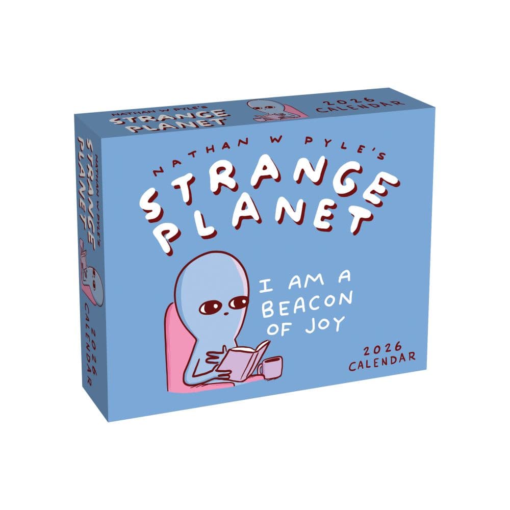 Strange Planet 2026 Desk Calendar Main Image
