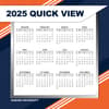 image COL Auburn Tigers 2025 Desk Calendar Third Alternate Image