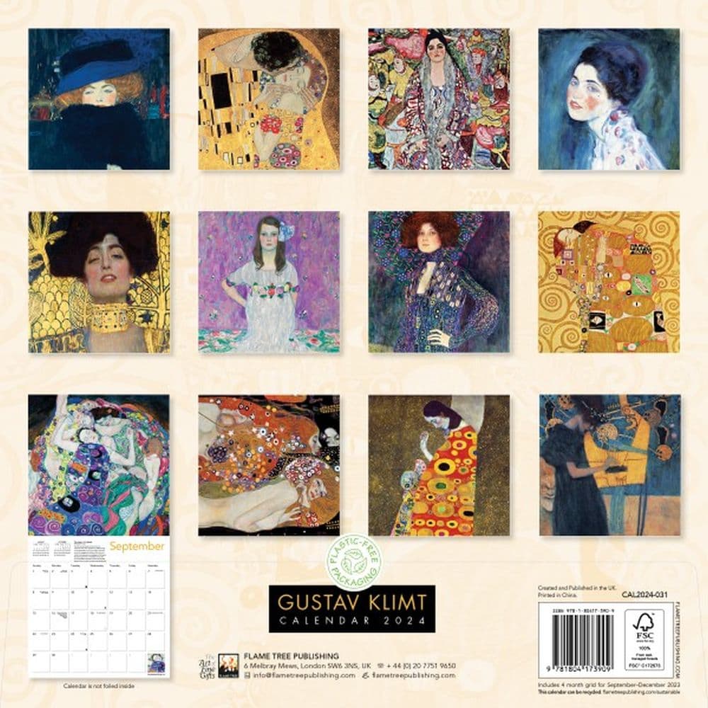 Klimt Wall back cover  width=''1000'' height=''1000''