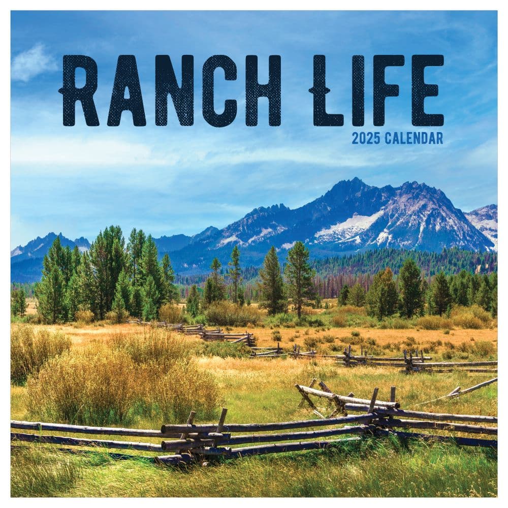 Ranch Life 2025 Wall Calendar  Main Image