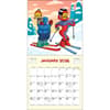 image Simpsons 2026 Wall Calendar Second Alternate Image