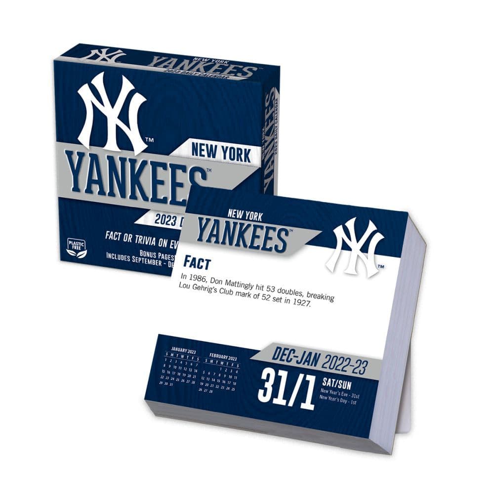 New York Yankees 2023 Desk Calendar Calendars