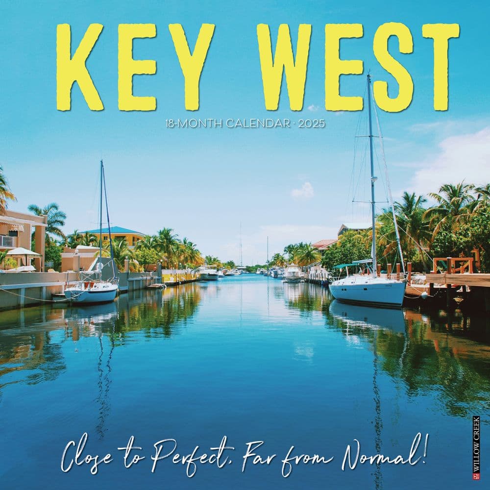 image Key West 2025 Wall Calendar Main Image