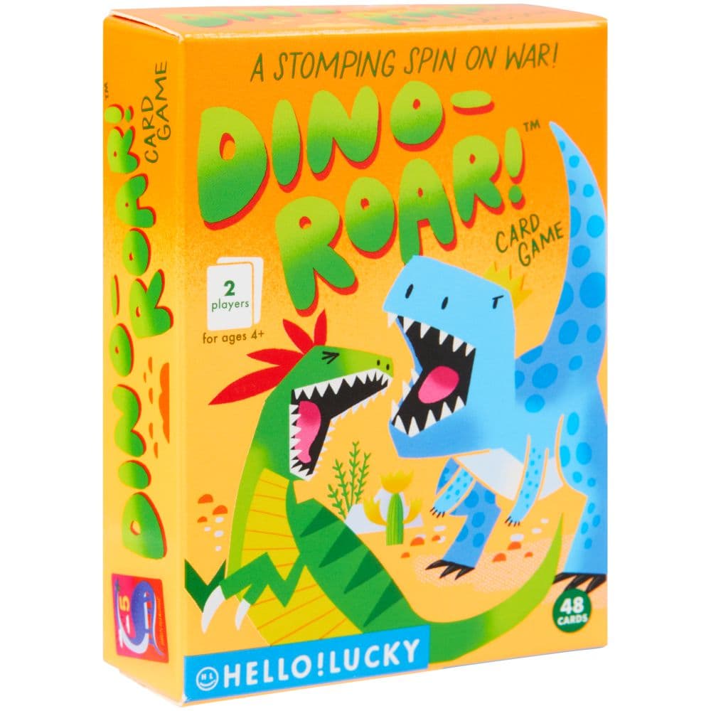 Hello Lucky Dino Roar Card Game Alt2