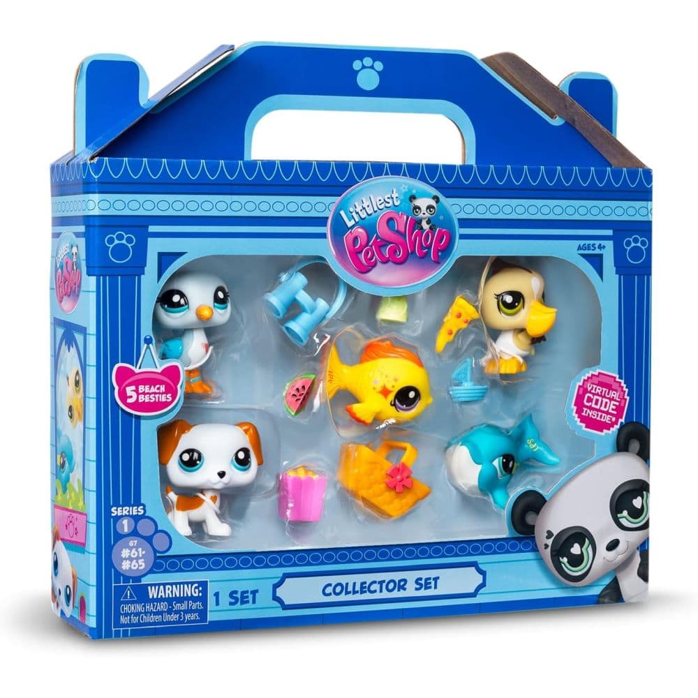 Littlest Pet Shop Beach Besties Collector 5 Pack Fifth Alternate Image