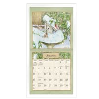 image Contemporary Wall Calendar Frame - White Finish 12 x 24 Main Product Image