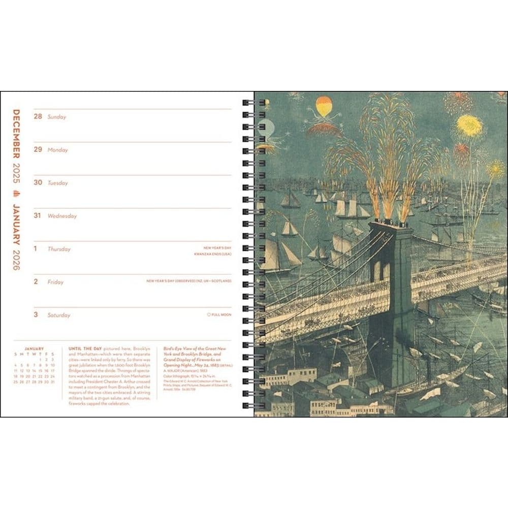 The Metropolitan Museum of Art New York in Art 2026 Engagement Planner Second Alternate Image