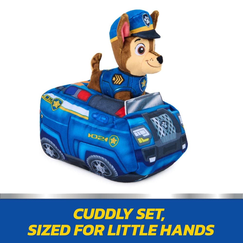 Paw Patrol Chase 2-in-1 Vehicle Plush Sixth Alternate Image
