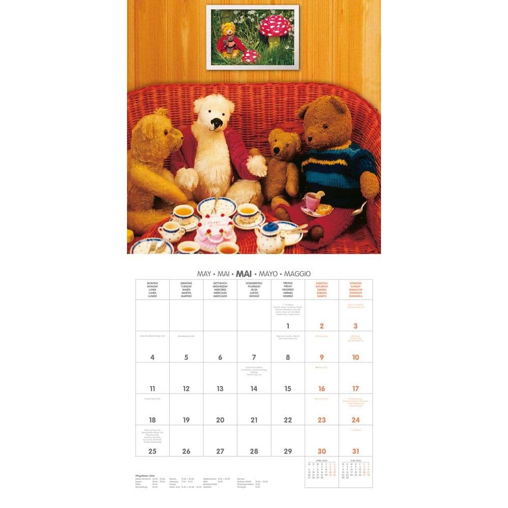 Teddys World 2026 Wall Calendar Third Alternate Image