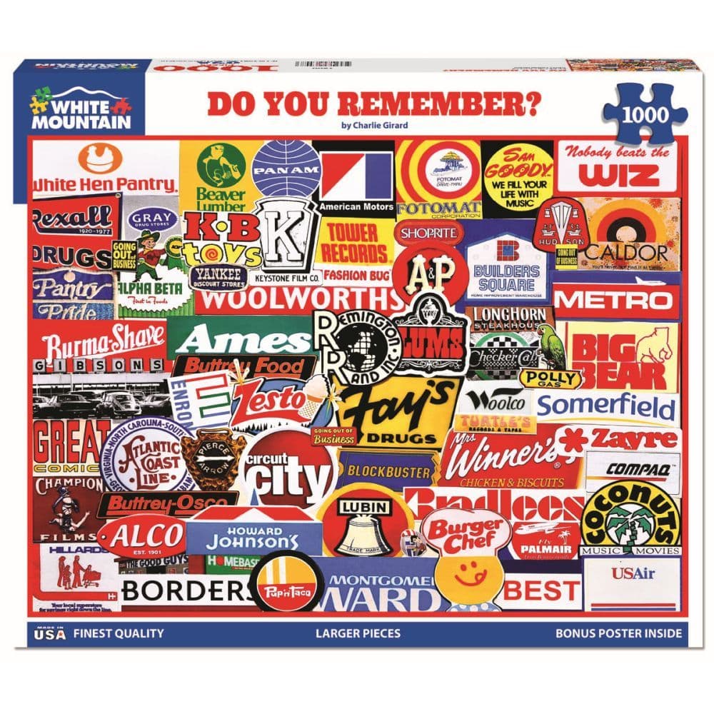 Do You Remember 1000 Piece Puzzle Main Product Image width="1000" height="1000"