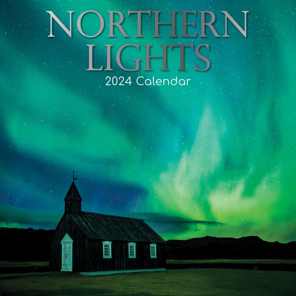 gispende Afstemning Muskuløs Northern Lights 2024 Wall Calendar - Calendars.com