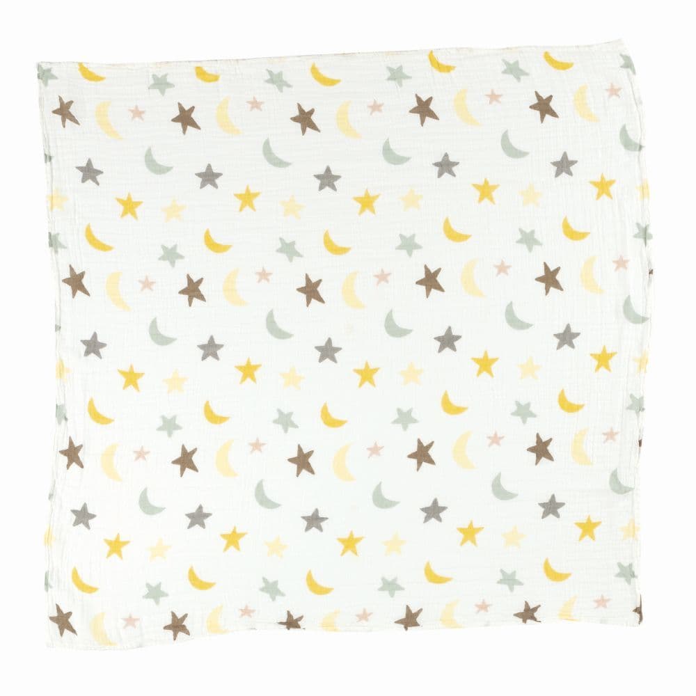 Moon And Stars Swaddle Blanket Main Image