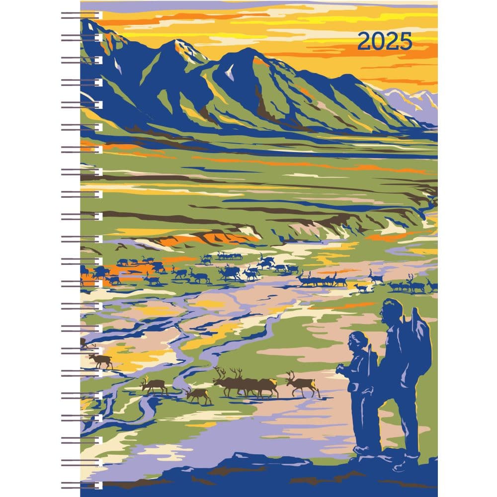 National Parks WPA 17 Month Flex Planner Main Image