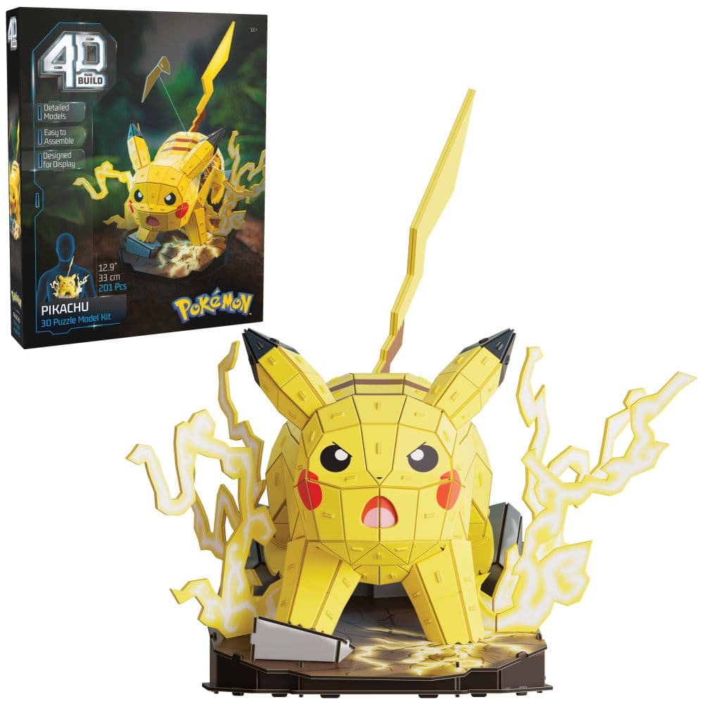 4D Pokemon Pikachu 3D Puzzle Main Product Image