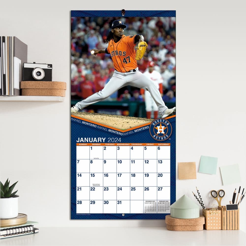 Houston Astros 2024 Wall Calendar