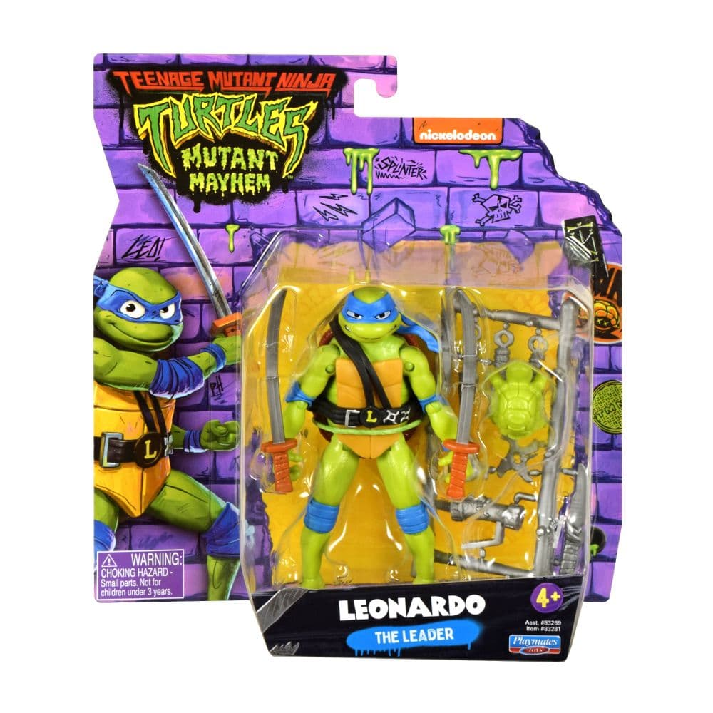 TMNT 23 Movie Leonardo Basic Figure Main Product Image