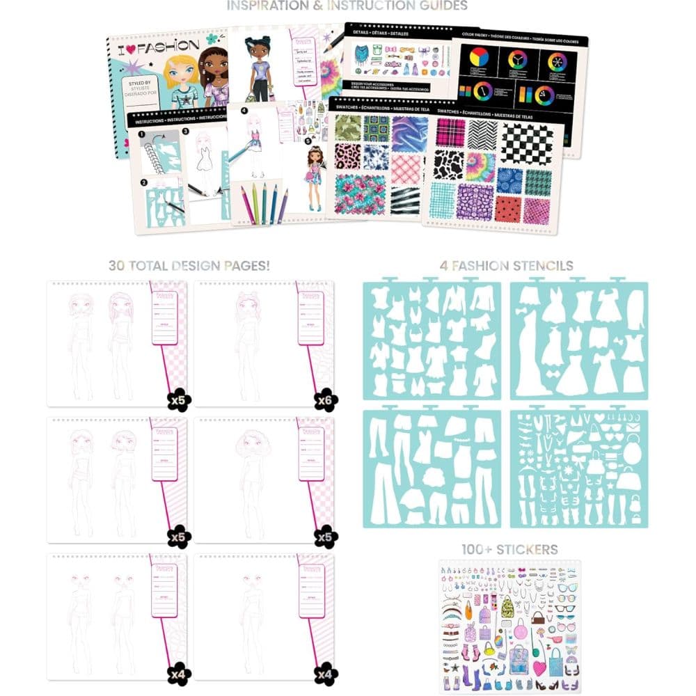 Fashion Design Sketch Portfolio Fourth Alternate Image