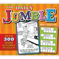 image Daily Jumble 2026 Desk Calendar_Main Image