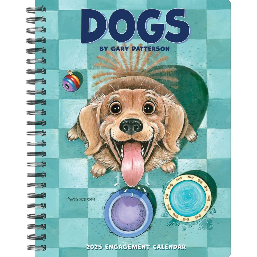 Gary Patterson Dogs 2025 Engagement Planner Main Image