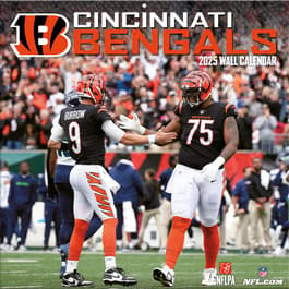 Cincinnati Bengals 2025 Wall Calendar