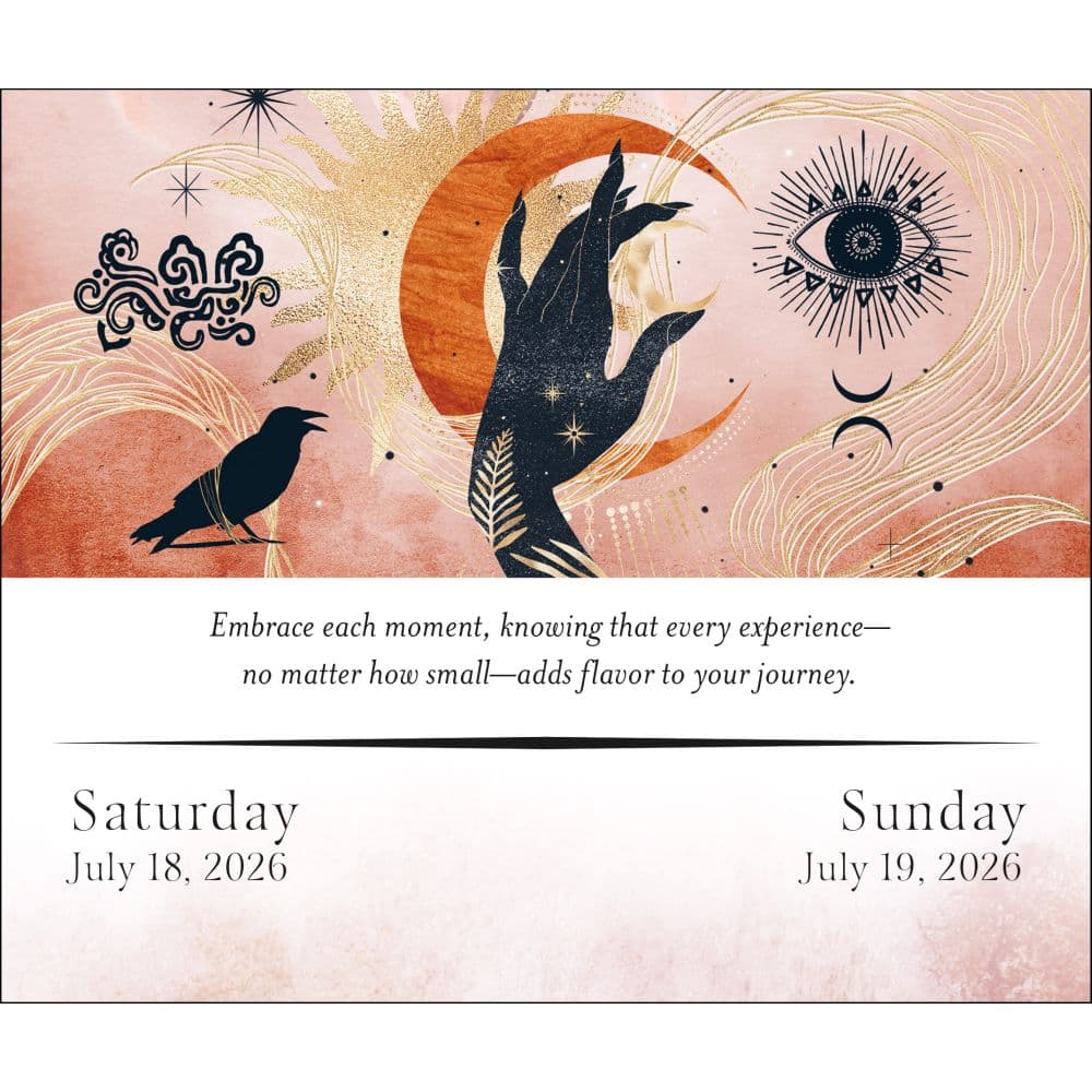 Year of the Witch 2026 Desk Calendar Third Alternate Image
