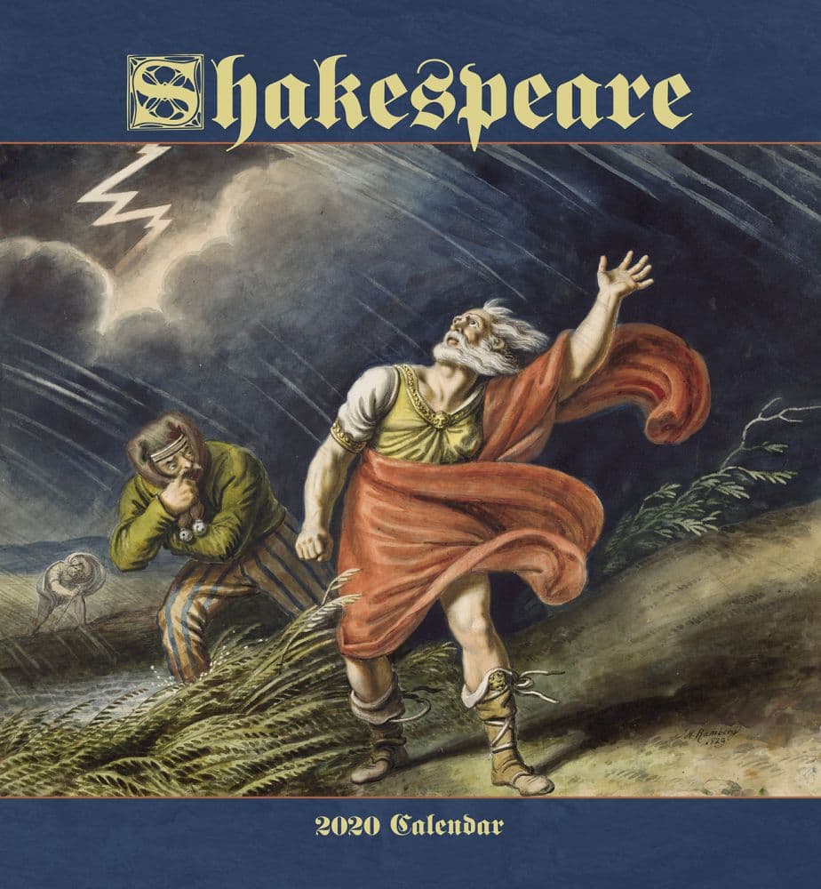 Shakespeare Wall Calendar - Calendars.com