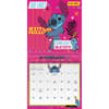 image Disney Stitch 2025 Mini Wall Calendar Alt3