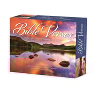 image Bible Verses 2026 Desk Calendar  Main Image