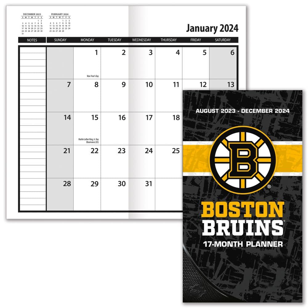 Boston Bruins 17 Month Pocket 2024 Planner First Alternate Image width=&quot;1000&quot; height=&quot;1000&quot;