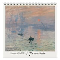 image Impressionist of 1874 2026 Wall Calendar